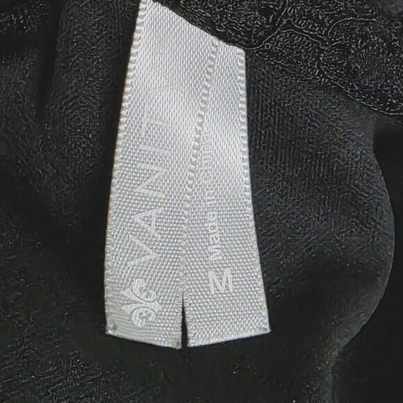 Vanity Black Lace Halter Fit & Flare Dress M - Picture 6 of 8